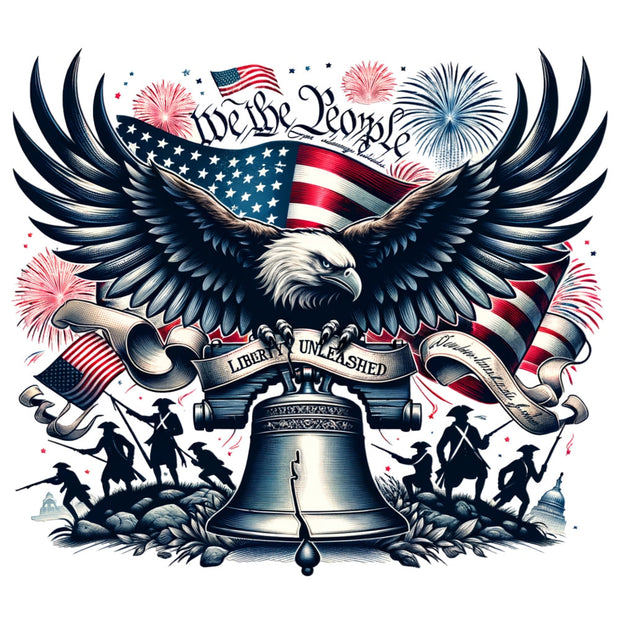 God Bless America Fabric Panel 2