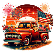 God Bless America Fabric Panel 6