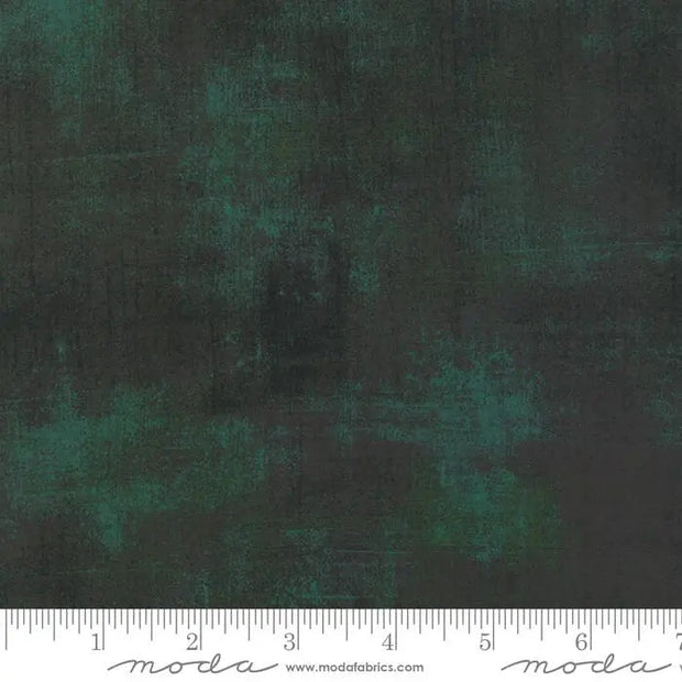 Green Grunge Basics Christmas Green 44"/45" Per Yard