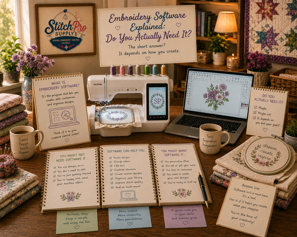 Embroidery Software Explained: Do You Actually Need It?