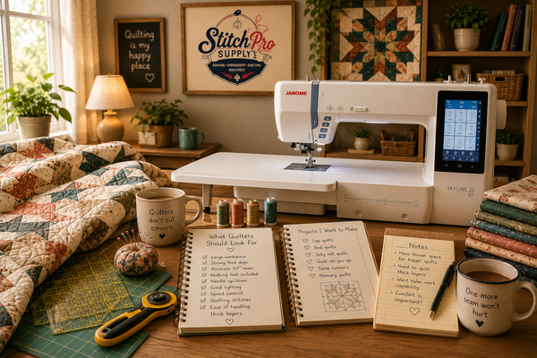 What Quilters Should Look For in a Sewing Machine