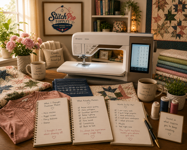 Is a Premium Sewing Machine Worth It?