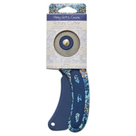 Rotary Cutter 45mm Blue Floral