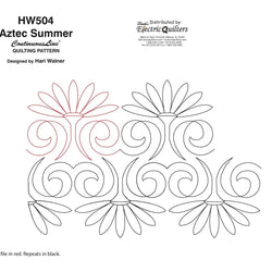 504 Aztec Summer Pantograph by Hari Walner
