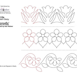 512 Floral 1 Pantograph by Hari Walner