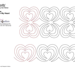 518 Deep In My Heart Pantograph by Hari Walner