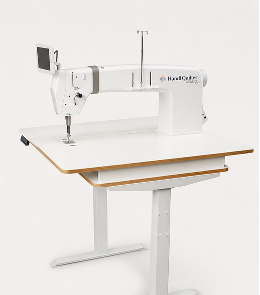 Handi Quilter Amara Sit-Down Longarm Quilting Machine with Lift Table | Professional Precision Quilting System