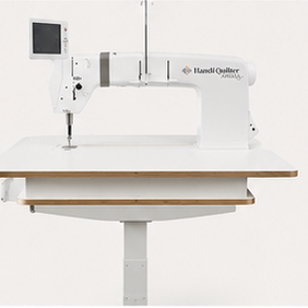 Handi Quilter Amara Sit-Down Longarm Quilting Machine with Lift Table | Professional Precision Quilting System