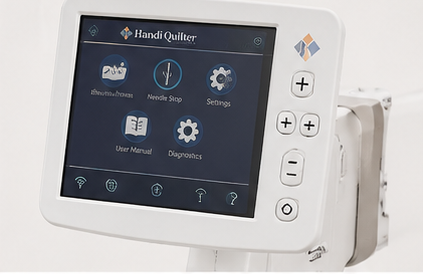 Handi Quilter Amara Sit-Down Longarm Quilting Machine with Lift Table | Professional Precision Quilting System