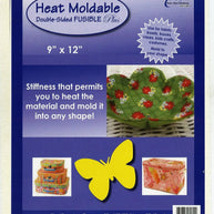 Heat Moldable Double Sided Fusible Plus Stabilizer 9in x 12in