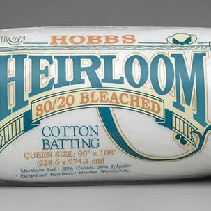 Hobbs Heirloom Bleached 80/20 Batting Package