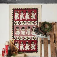 Holly Jolly Snowman Quilt
