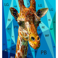 Big G the Giraffe Quilt Kit