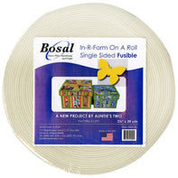 In-R-Form Single Sided Fusible Foam Stabilizer Off White 2-1/4in x 20yds