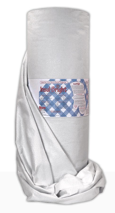 Insul-Bright 45" x 40 YD Batting - Heat-Resistant Insulation for Quilting Projects