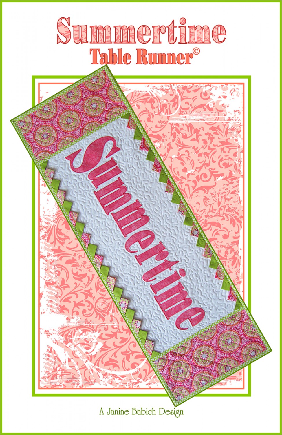 Summertime Table Runner Pattern