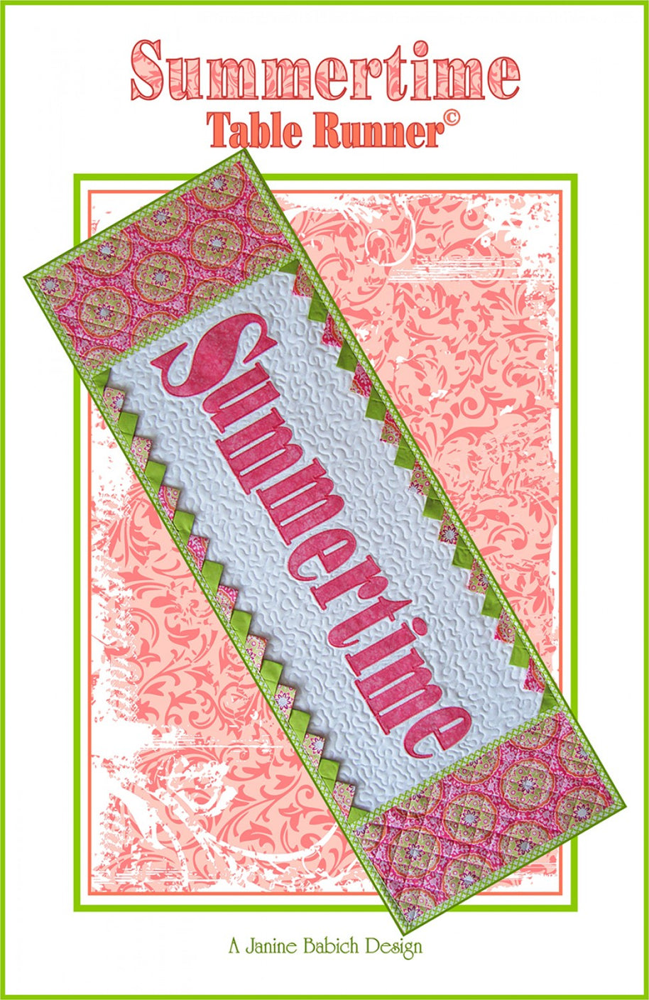 Summertime Table Runner Pattern