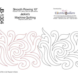 1304 Smooth Flowing Pantograph by Jackie Brown