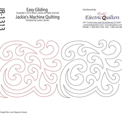 1313 Easy Gliding Pantograph by Jackie Brown
