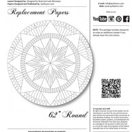 Christmas Celebration Tree Skirts Extra Foundation Paper Pattern