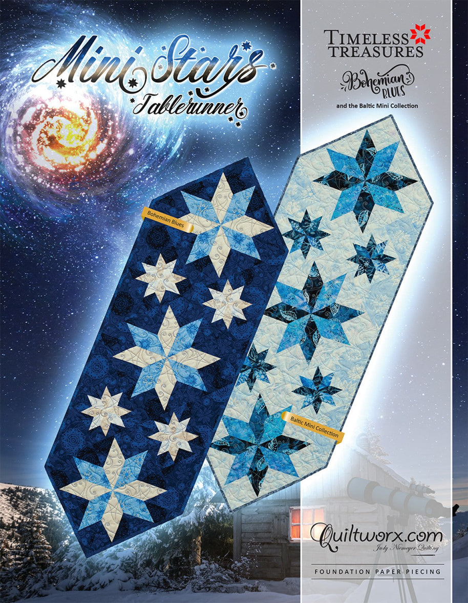 Mini Stars Tablerunner Pattern