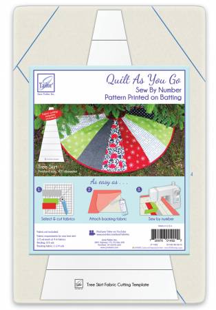 Quilt As You Go Tree Skirt Batting