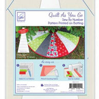 Quilt As You Go Tree Skirt Batting