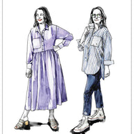 Jenna Button Up Shirt and Dress