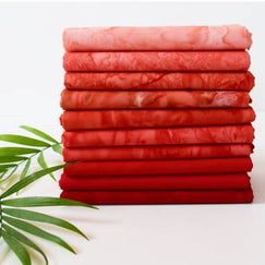 Fat Quarter Lava Tonal Loveable 10pcs/bundle