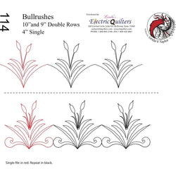 114 Bullrushes Pantograph by Linda V. Taylor