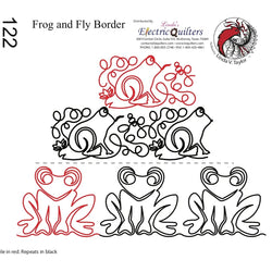 122 Frog And Fly Pantograph by Linda V. Taylor