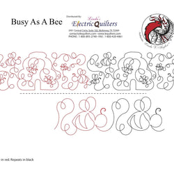 128 Busy As A Bee Pantograph by Linda V. Taylor