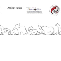 131 African Safari Pantograph by Linda V. Taylor