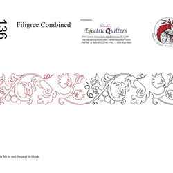 136 Filigree Combined Pantograph by Linda V. Taylor