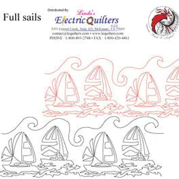 015 Full Sails Pantograph by Linda V. Taylor
