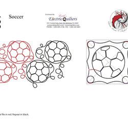 163 Soccer Pantograph with Blocks by Linda V. Taylor