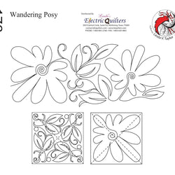 176 Wandering Posy Pantograph with Blocks by Linda V. Taylor