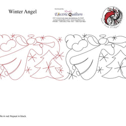 191 Winter Angels Pantograph by Linda V. Taylor