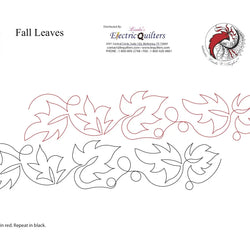 196 Fall Leaves Pantograph by Linda V. Taylor
