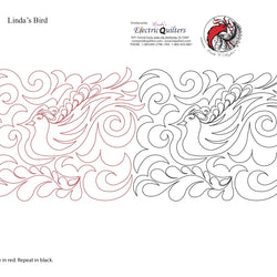 212 Linda's Bird Pantograph by Linda V. Taylor