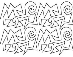 232 Contrast Combination Pantograph by Linda V. Taylor