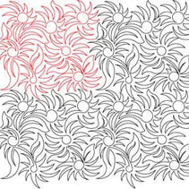 234 Dandellions Pantograph by Linda V. Taylor