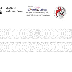 245 Echo Swirl Border Pantograph by Linda V. Taylor