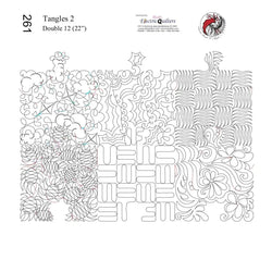 261 Tangles 2 Pantograph by Linda V. Taylor