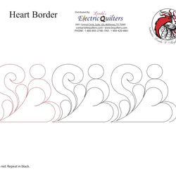 264 Heart Border Pantograph by Linda V. Taylor