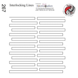 267 Interlocking Lines Pantograph by Linda V. Taylor