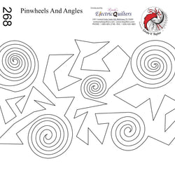 268 Pinwheels And Angles Pantograph by Linda V. Taylor