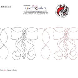 041 Satin Sash Pantograph by Linda V. Taylor
