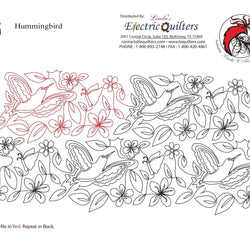 045 Hummingbird Pantograph by Linda V. Taylor