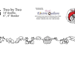 047 Two By Two Pantograph by Linda V. Taylor